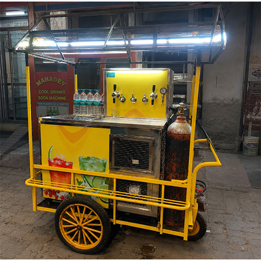 Soda Fountain on Wheels