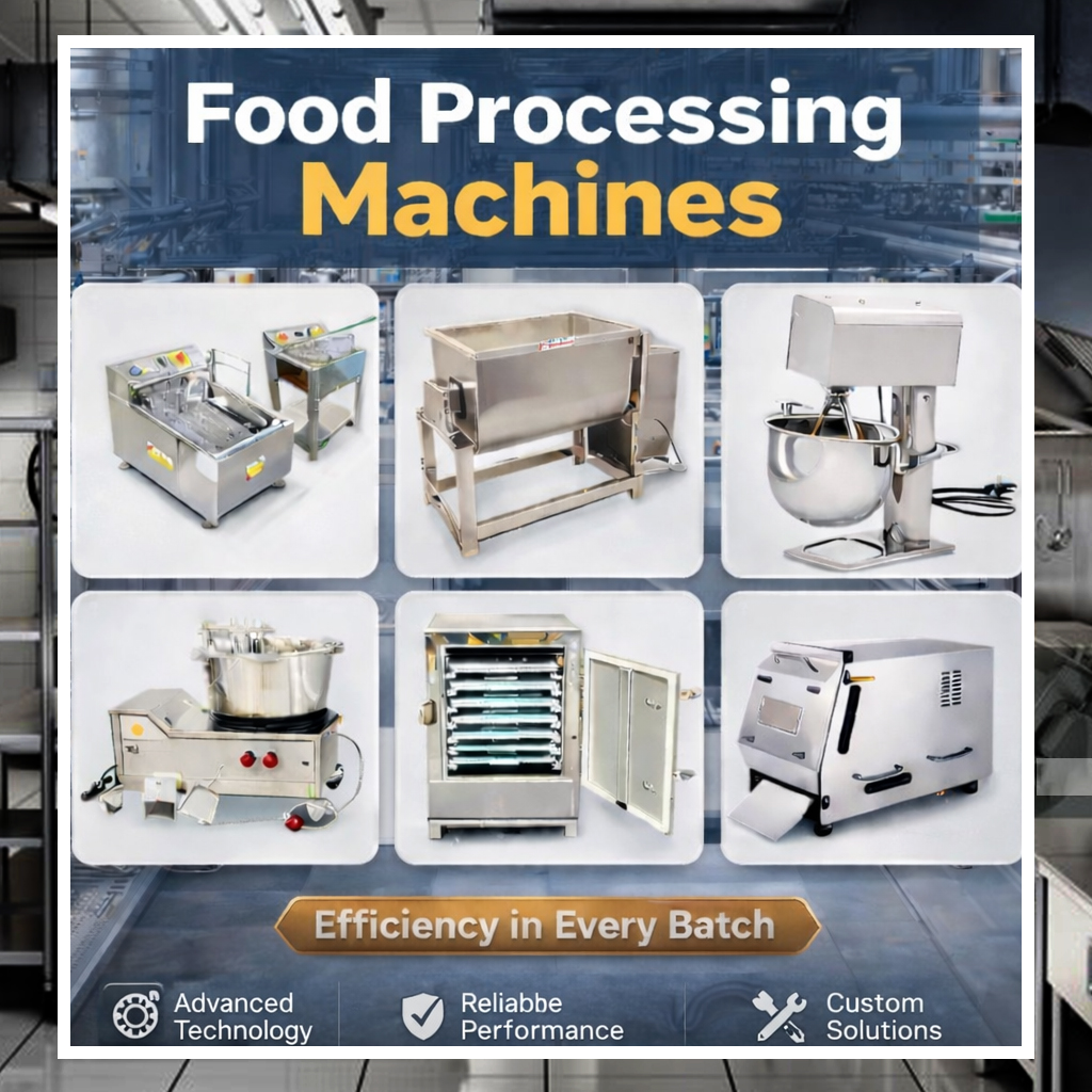 FOOD PROCESSING EQUIPMENT'S