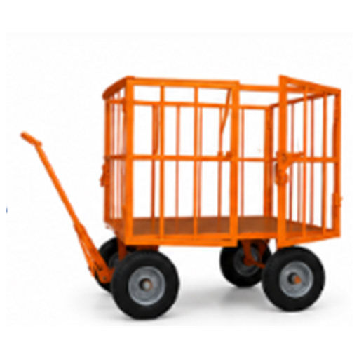 PLATFORM TRUCK WITH CAGE TROLLEY (PMHE – 139)