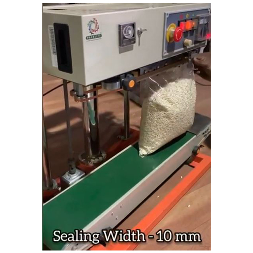 Nitrogen Flush Band Sealer Machine