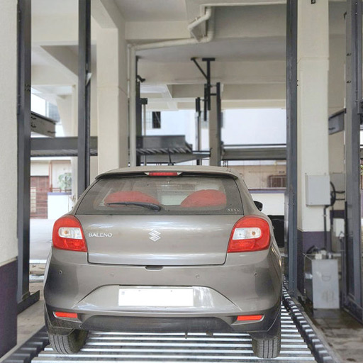 2 Pole Hydraulic Stack Car Parking