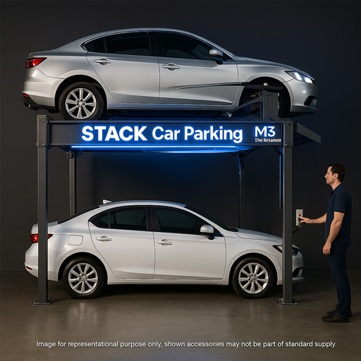 4 Pole Electro Mechanical Stack Car Parking