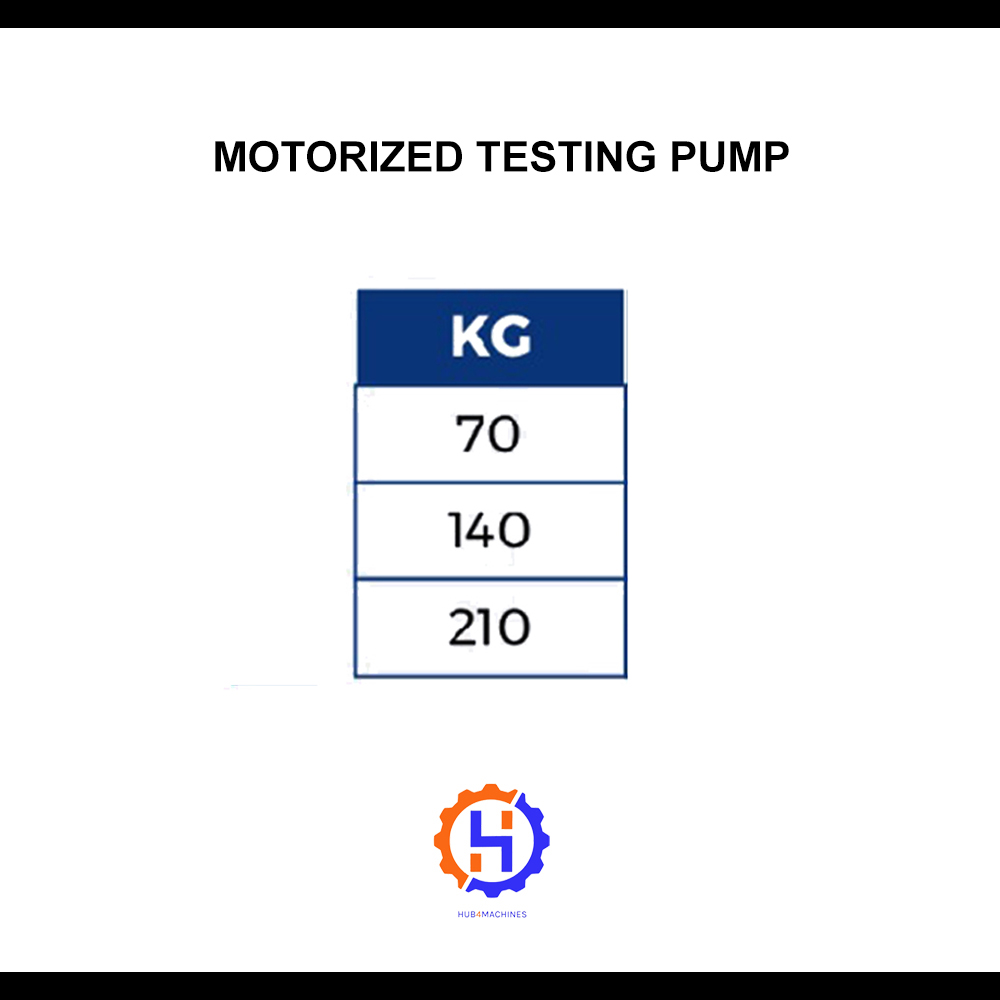 MOTORIZED TESTING PUMP